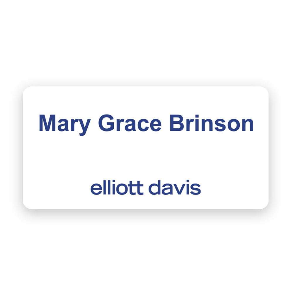 Elliott Davis Name Badge