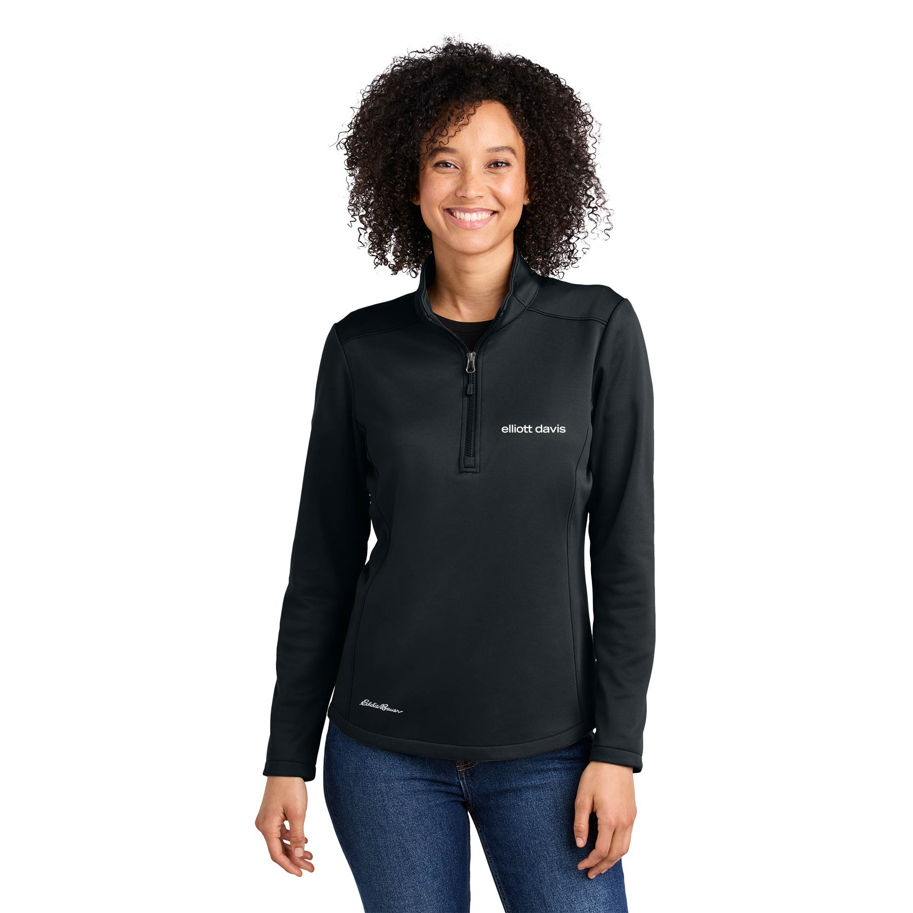 Eddie Bauer® Women’s Smooth Mid Layer Fleece 1/2-Zip