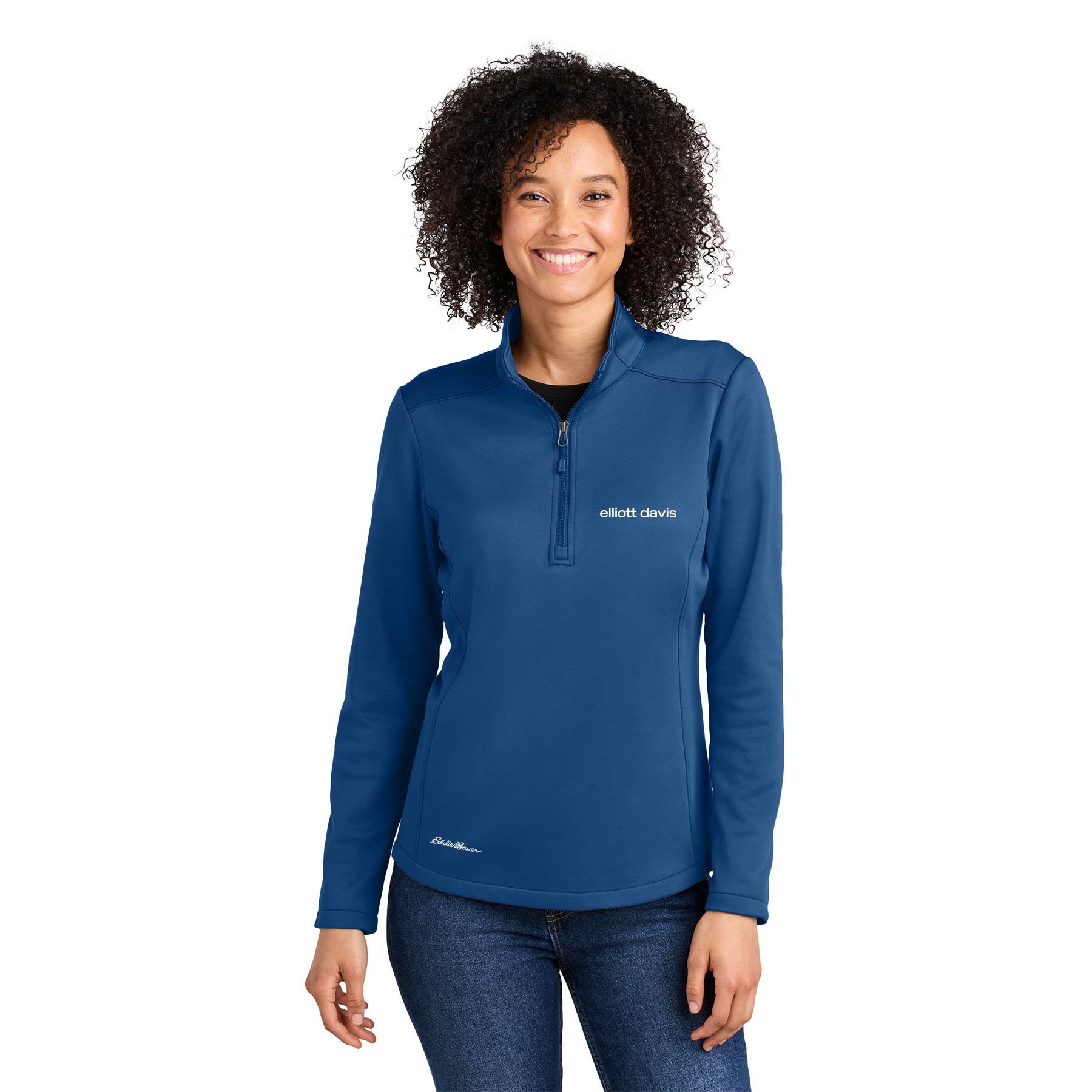 Eddie Bauer® Women’s Smooth Mid Layer Fleece 1/2-Zip