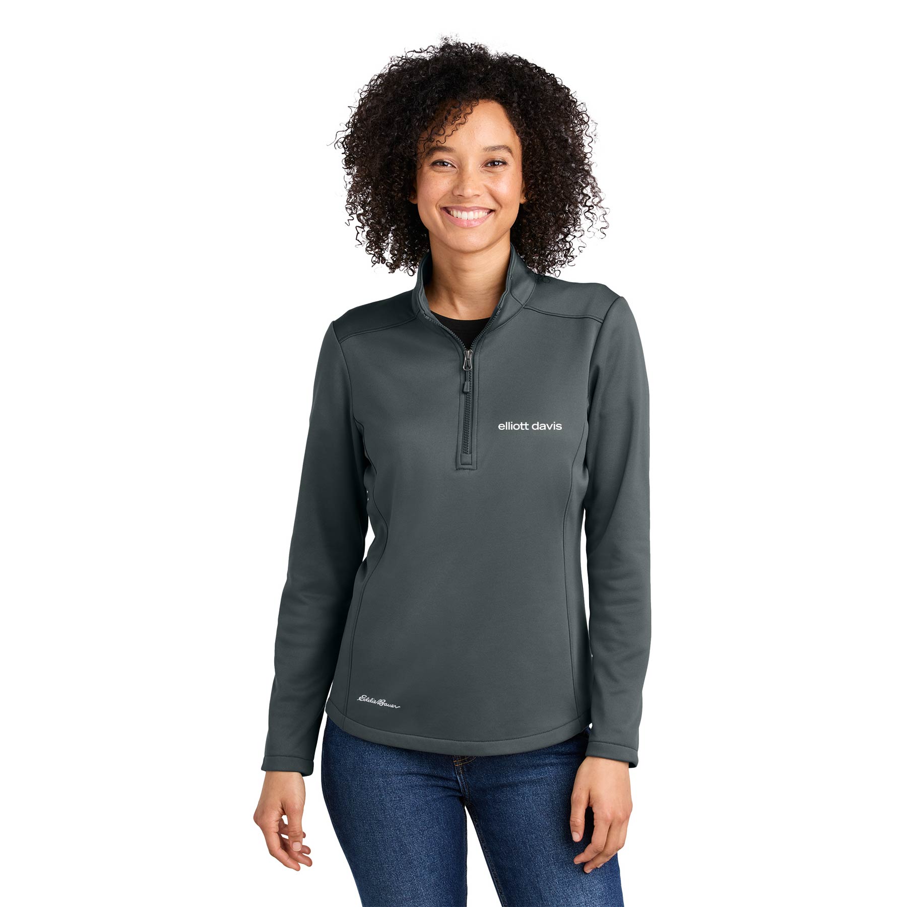 Eddie Bauer® Women’s Smooth Mid Layer Fleece 1/2-Zip