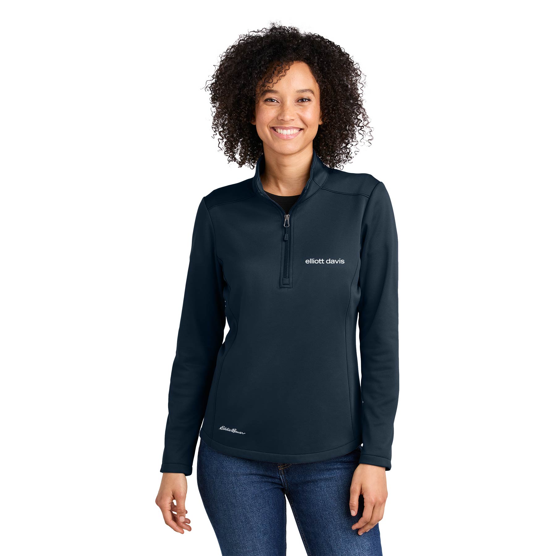 Eddie Bauer® Women’s Smooth Mid Layer Fleece 1/2-Zip