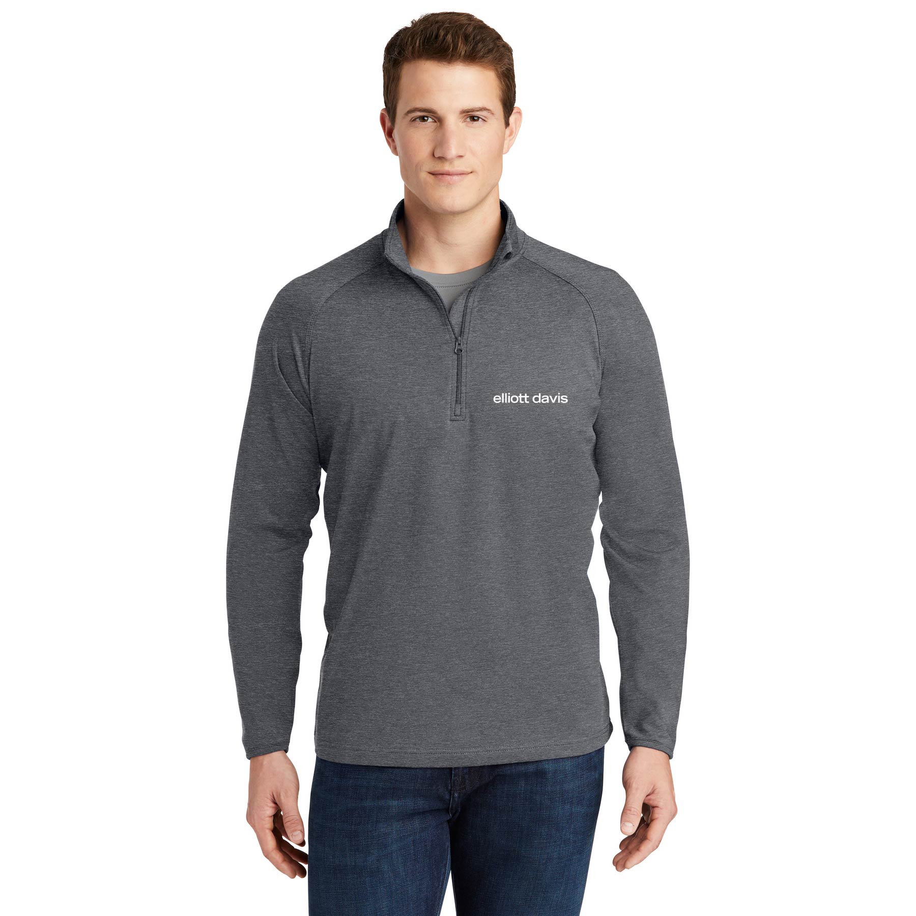 Sport-Tek® Sport-Wick® Stretch 1/4-Zip Pullover